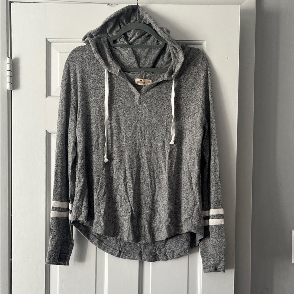Hollister Charcoal Gray Women's Hoodie